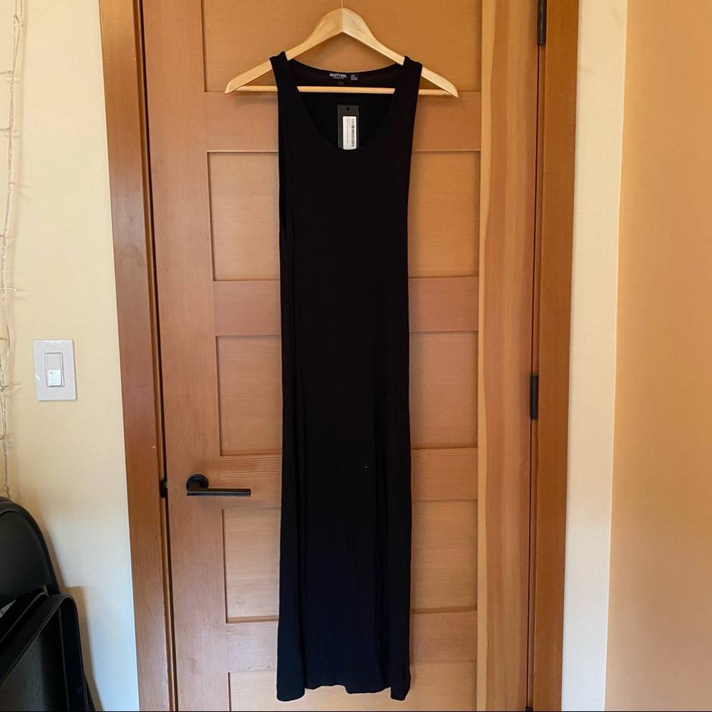 NWT slit maxi dress